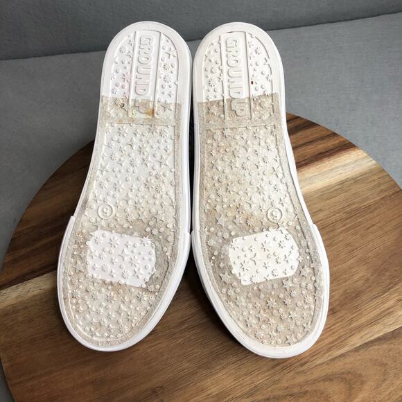 Minnie Mouse High Top Girls‎ Size 5 Ground Up Red and White Polka Dot Disney - Picture 7 of 9